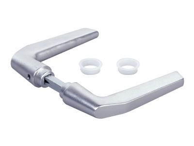 Locinox | Krukpaar aluminium voor insteeksloten | 120 mm krukstift | 3006M-H