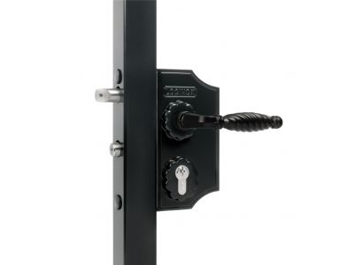 Locinox | Klein sierpoortslot in opbouw | 40 tot 50 mm profiel