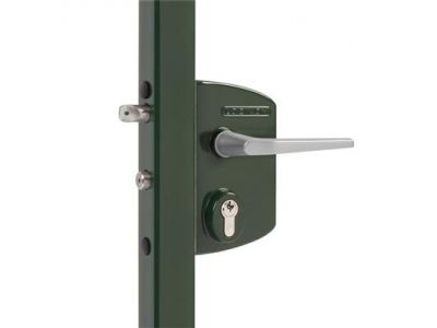 Locinox | Poortslot in opbouw | 60 tot 80 mm profiel | RAL6009