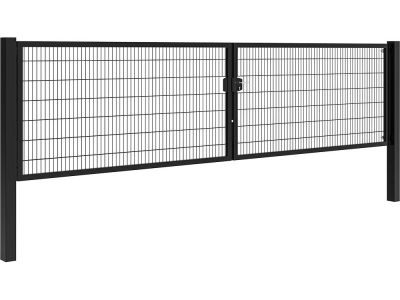 Fence gate | Double | System | Width 6000 mm